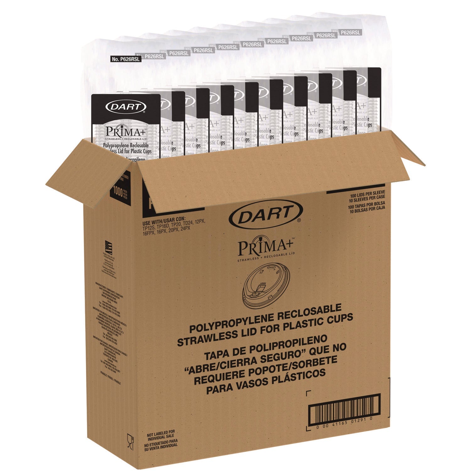 dart-r-prima-strawless-plastic-lids-fits-12-oz-to-26-oz-cups-clear-100-lids-sleeve-10-sleeves-carton-dccp626rsl_1